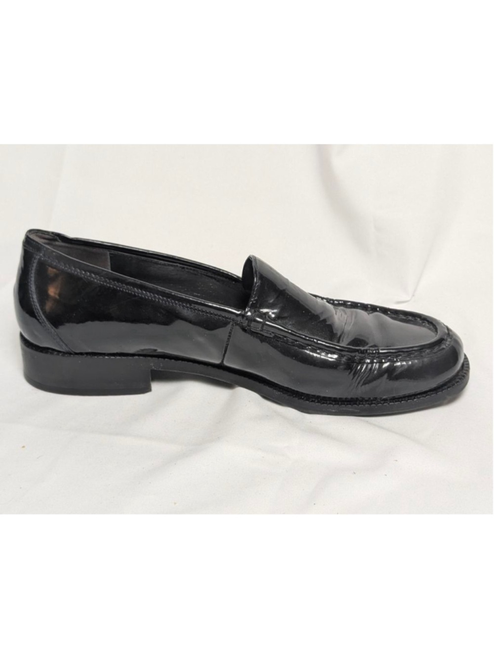 Paul Green Black Leather Loafers Womens Size 8 - Picture 6 of 6